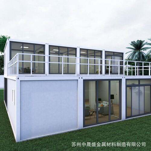 组合集装箱房集成房屋住人打包箱房景区可移动活动房预制房CE认证