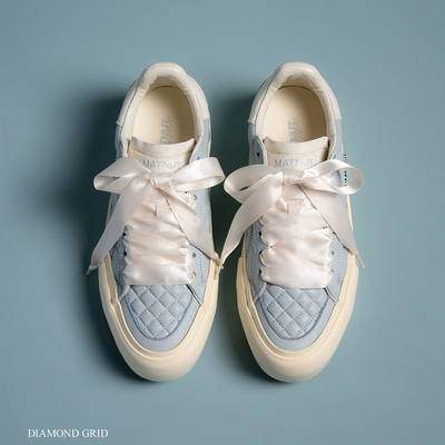 MATNUT小香风羊皮厚底增高板鞋