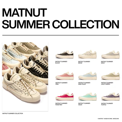 MATNUT防泼水厚底增高板鞋