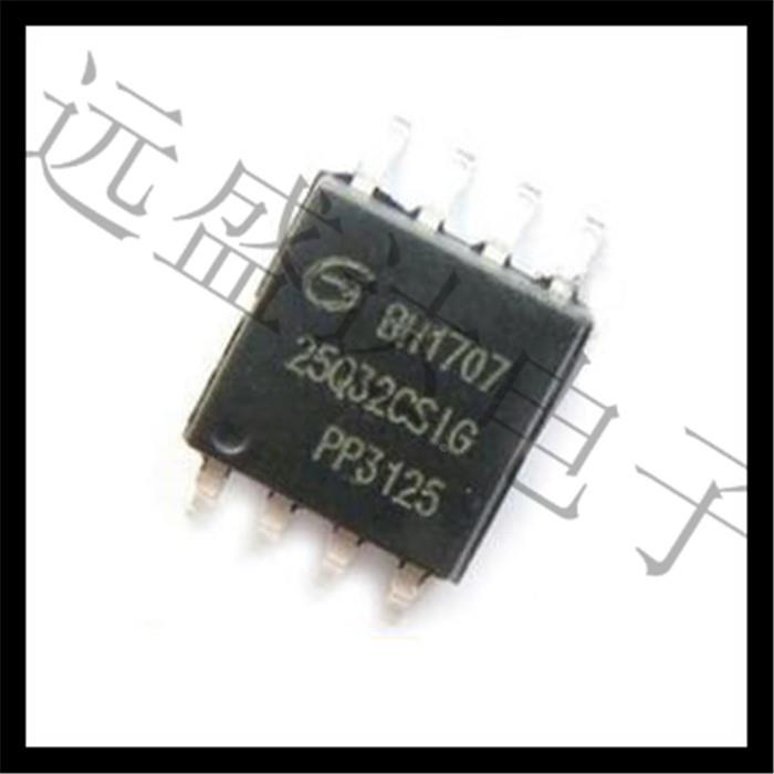 全新原装 GD25Q32CSIG 25Q32CSIG SOP8 32Mbit SPI FLASH存储器