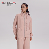 Tea 卫衣外套 健身跑步瑜伽服修身 Beauty空气层运动套装 女春秋新款