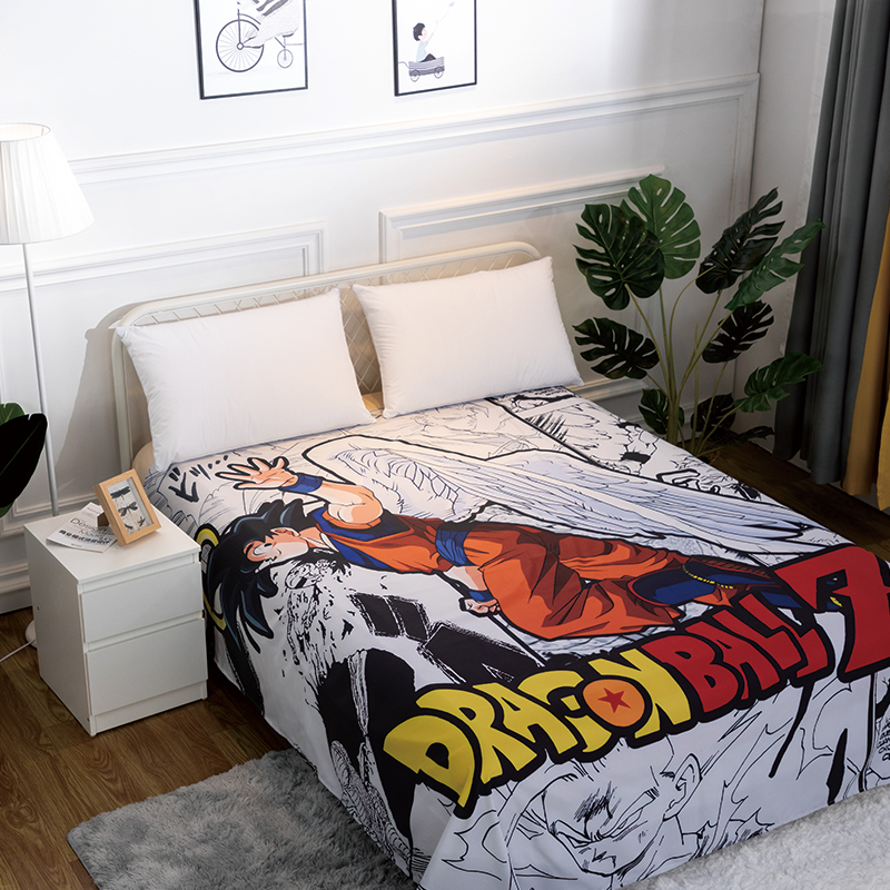 七龙珠来图定制卡通动漫孙悟空学生宿舍1.0床单单品1.8双人床被单