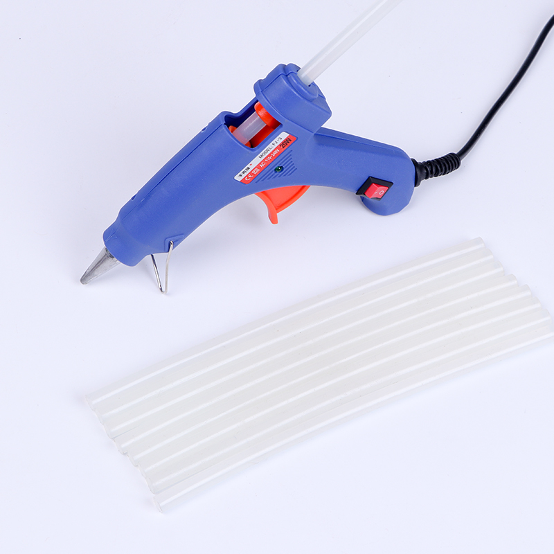 DIY玻璃热熔胶枪20W家用机手工方便电熔容电热融胶水抢塑料溶胶棒