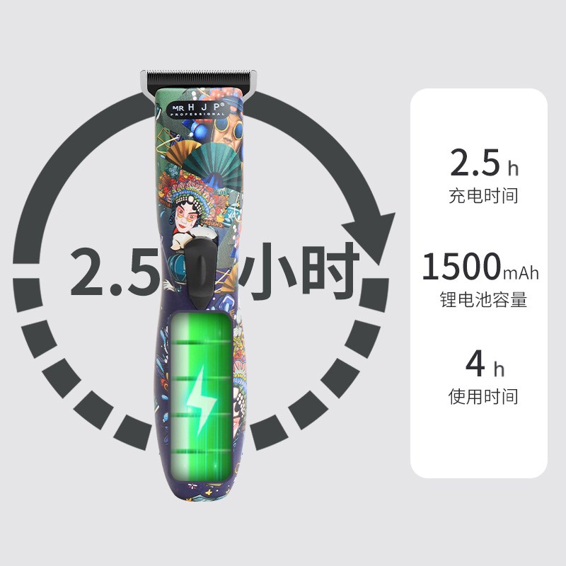 发廊雕刻推剪专用油头小推子儿童剃头发0刀头家用D8理发光头神器