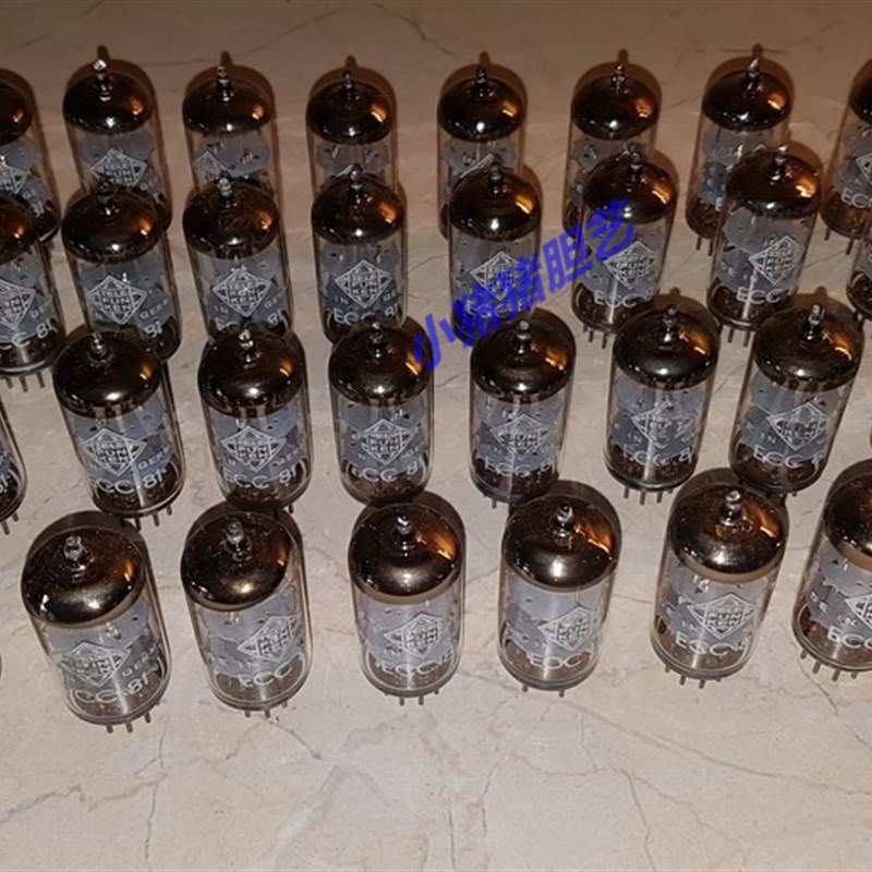 全新德律风根ECC81/12AT7/ECC801S/CV455/E81CC电子管 配对三云母