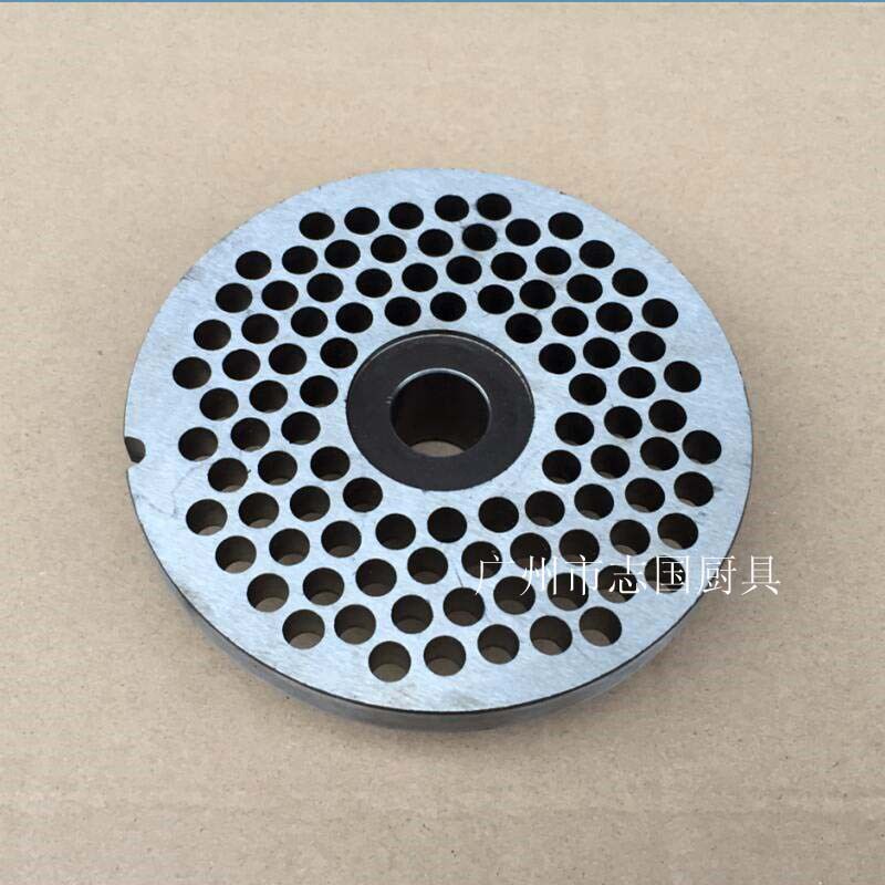 恒朕 TC42绞肉机孔板 绞肉机出肉板 绞肉机配件 壁子 6毫米
