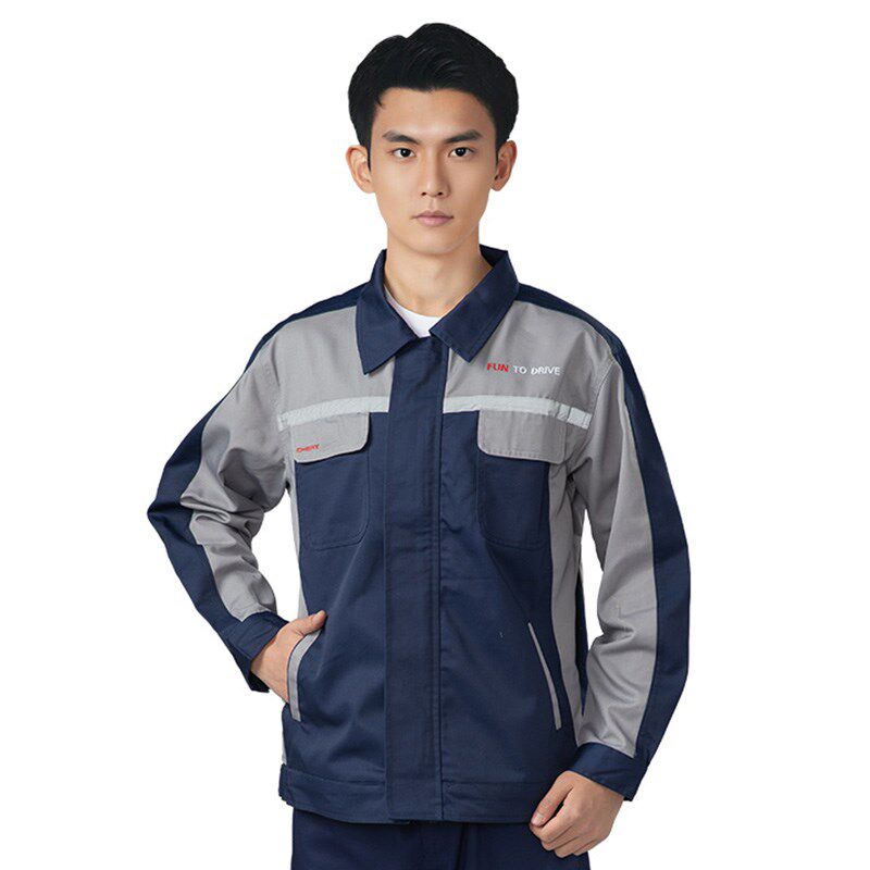 奇瑞汽车4S店汽修工作服新能源夏季短袖售后工装套装定制车间维修