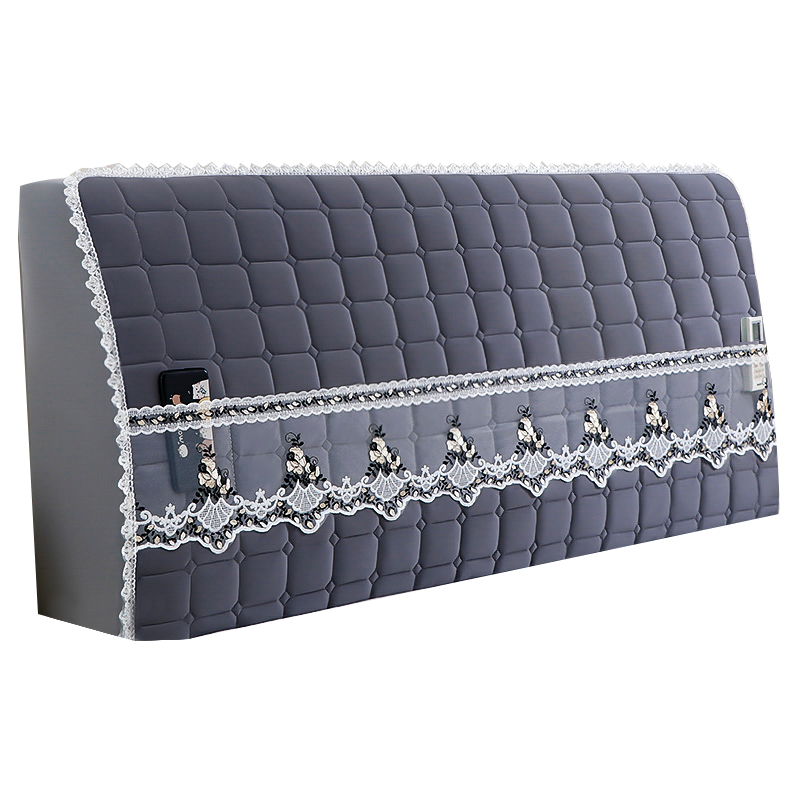 2021新款床头套罩加厚全包欧式皮床木头床防撞夹棉软包时尚保护套