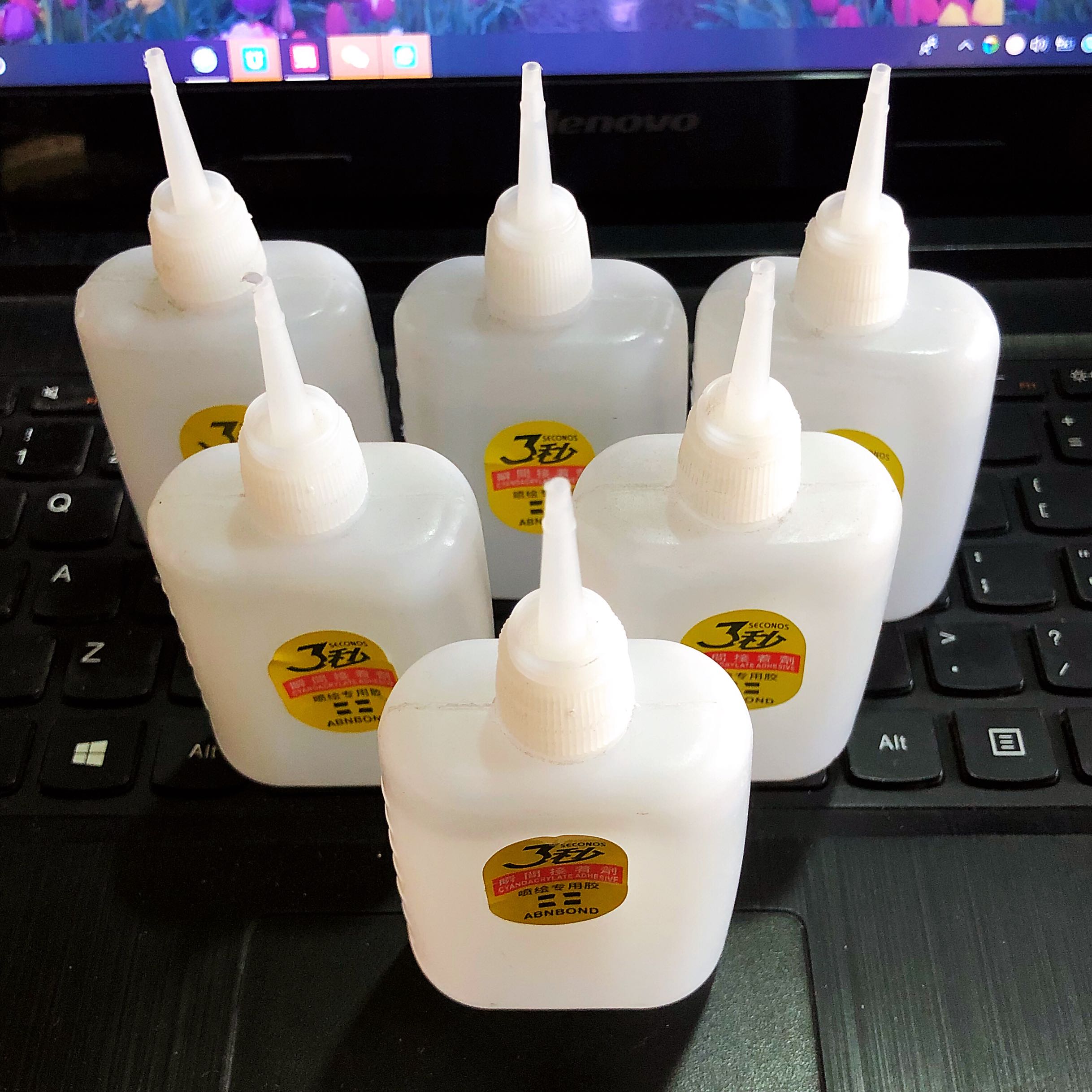 包邮大瓶三秒胶快干502胶水3秒强力胶木材修补广告喷绘专用胶50克