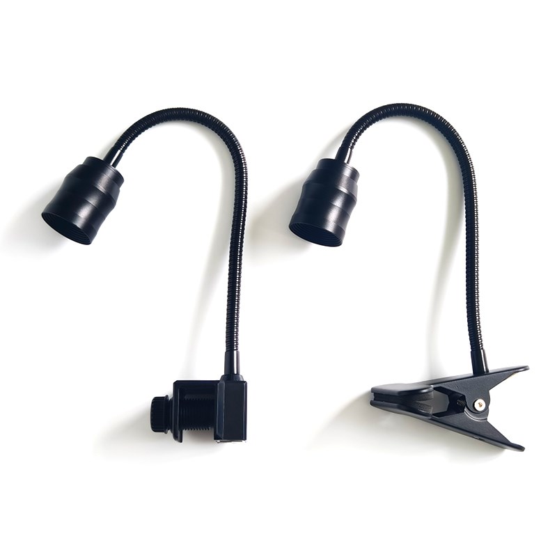 南美鱼缸射灯led水族夹灯调变焦观赏造景照明三湖水草原生海缸灯