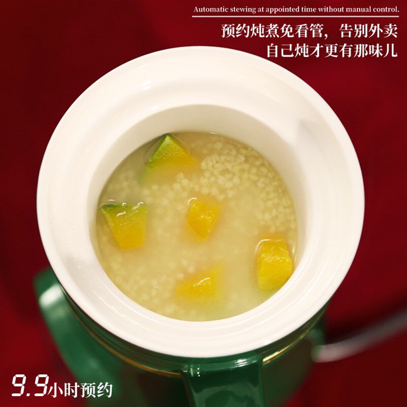 办公室养生电炖杯小型陶瓷炖锅迷你全自动煲汤煮粥神器热牛奶1人2