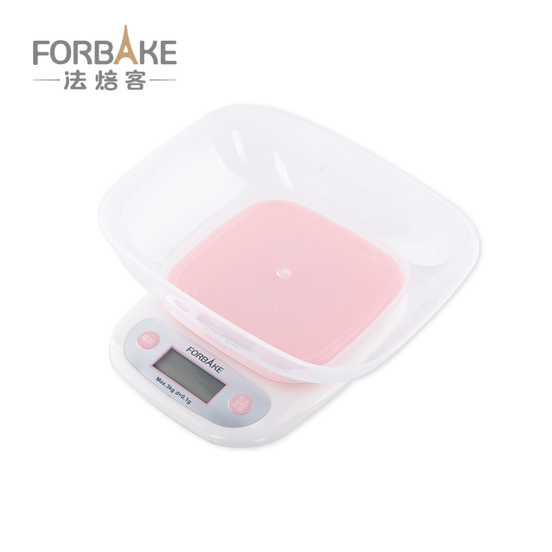 法焙客厨房秤电子称0.1g精准电子秤迷你家用称重烘焙食物克称小秤