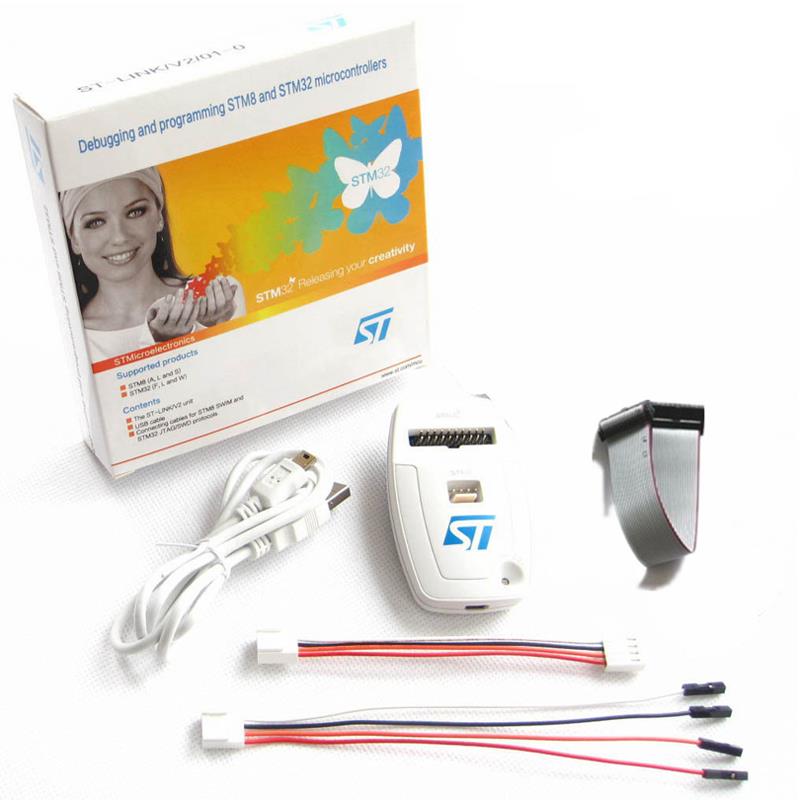 2019仿真下载器ST-LINK/V2(CN) STLINK STLINK STM8 STM32 调试板