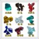 玻璃石玻璃块石笼墙填充水池铺面蓝色玻璃石彩色玻璃石透明玻璃砂