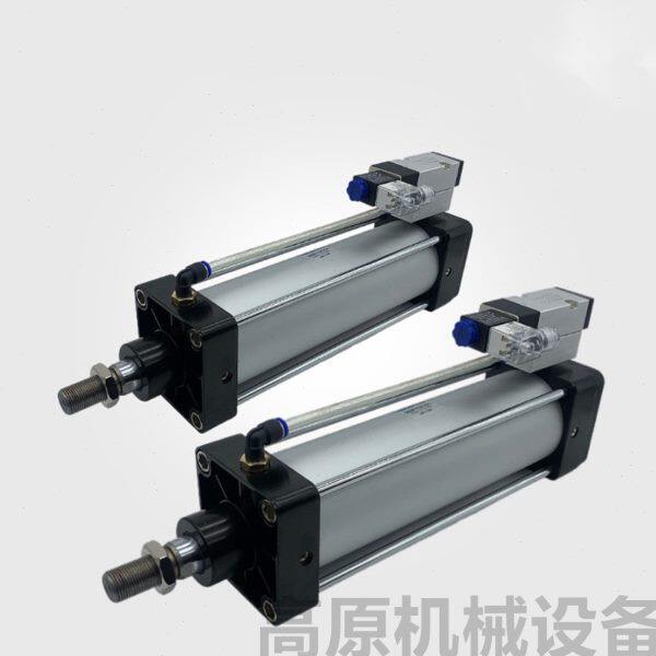 QGBF125*500-S-MF1-Y-150除尘器气缸 除尘气缸 带锁气缸 自锁气缸
