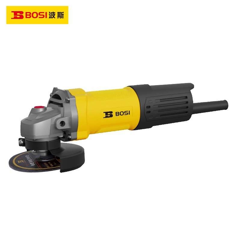 波斯100mm角磨机880W后置开关S1M-BS06-100B角向磨光机BS660218