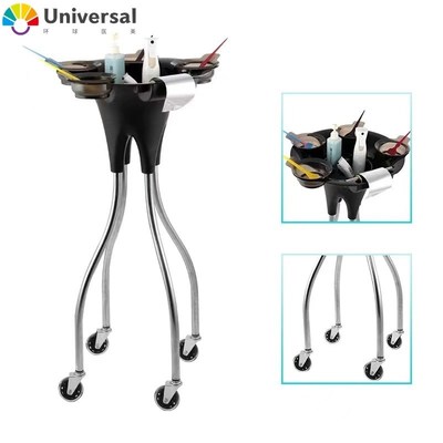 厂家直供移动染发推车 理发店染发工具置物架推车发廊染发支架