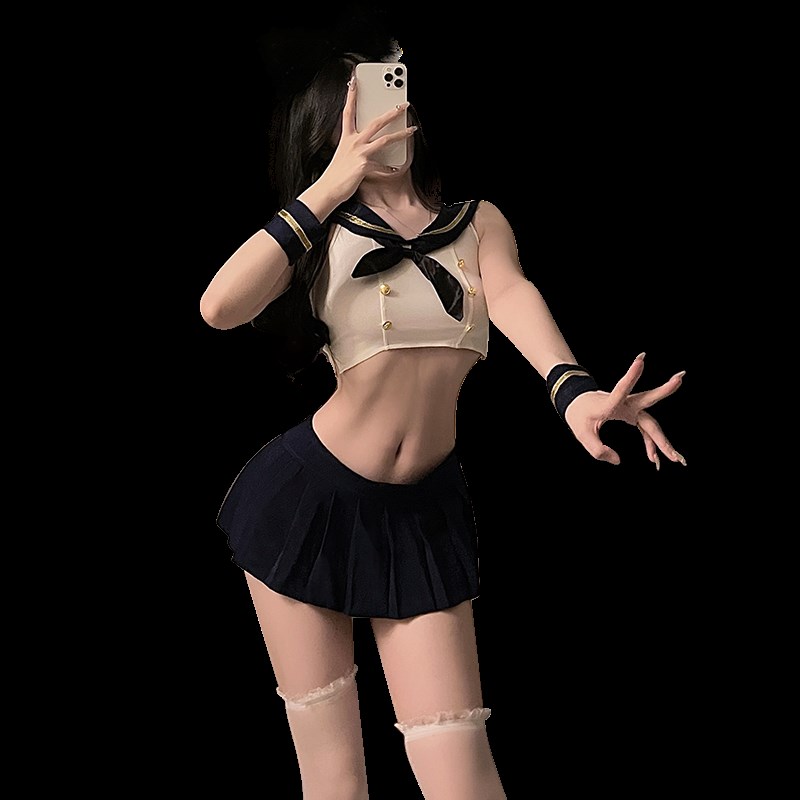 花欲町:JK内衣女水手服套装制服直播衣服少女软妹裙性感cos服