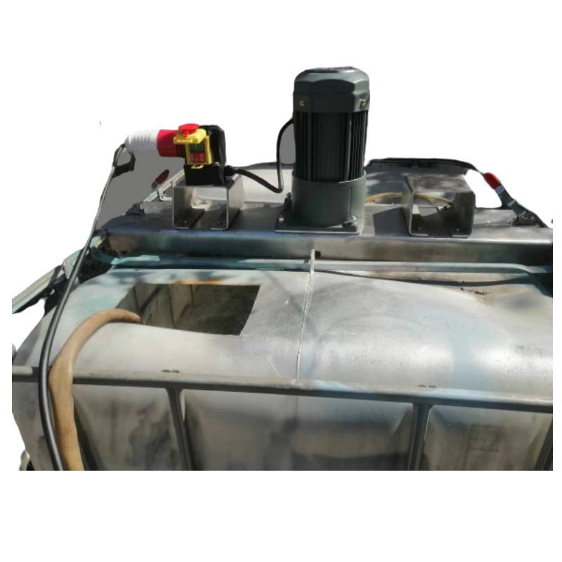 2025新款不锈钢吨桶搅拌机 IBC桶搅拌外贸版110v电压使用可打木箱