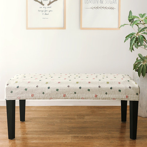 长凳坐垫套罩椅套弹力加厚椅子套罩钢琴凳子套餐桌万能凳套长方形