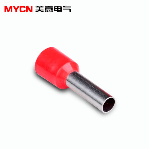 E7506管形预绝缘端子 针形接线端子 铜鼻子线耳插针 冷压端子1000