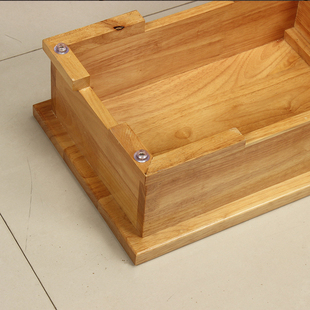 乐淘淘橡木脚踏木凳子防水防滑 泡澡木桶浴桶浴缸浴室用品配件