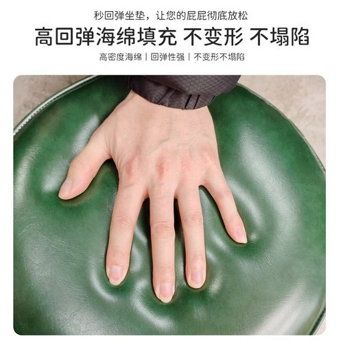 小凳子家用客厅沙发茶几凳脚踏凳实木矮凳门口换鞋凳创意软包圆凳