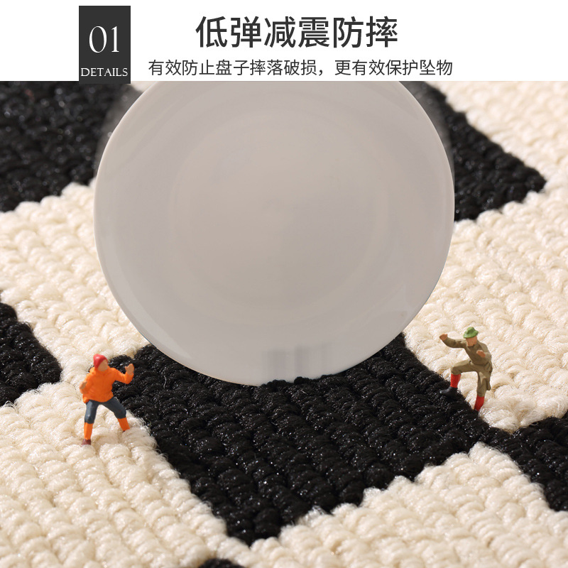 厨房防脏地垫防滑防油专用垫子l形门垫进门脚垫家用地毯吸水耐脏