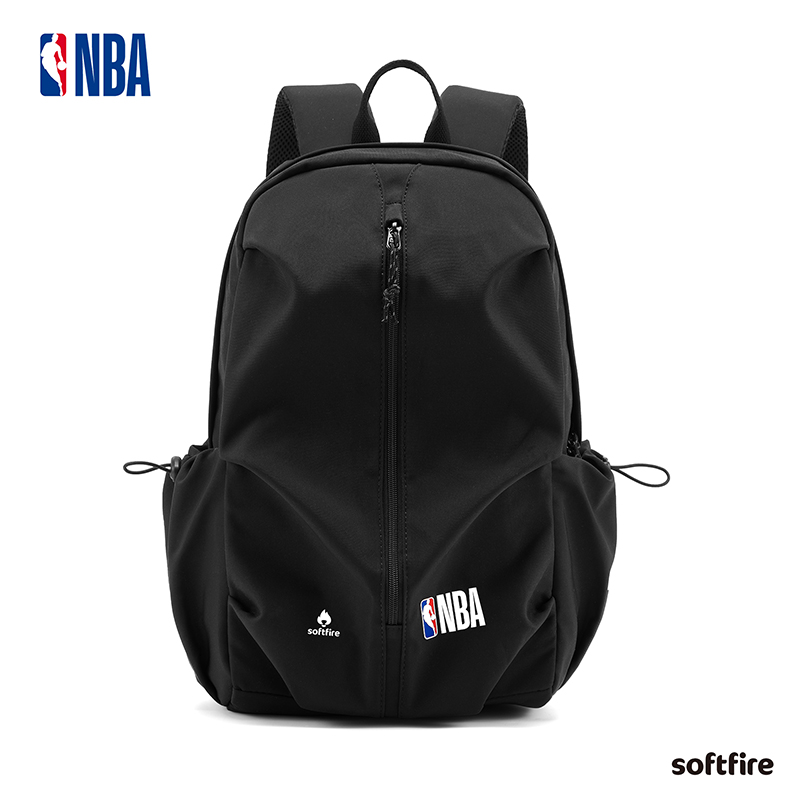 NBA双肩背包旅行男女学生初高中生书包大容量大学生休闲SOFTFIRE