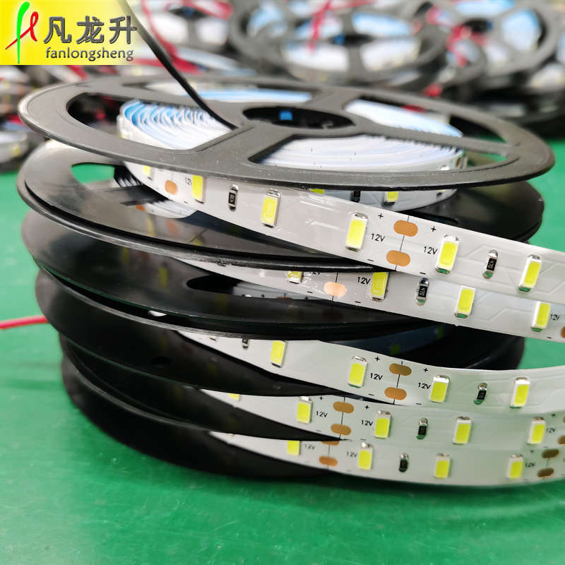 高亮5630软灯条 12V 亮化装饰白光灯带24V 60灯led5630软灯带厂家