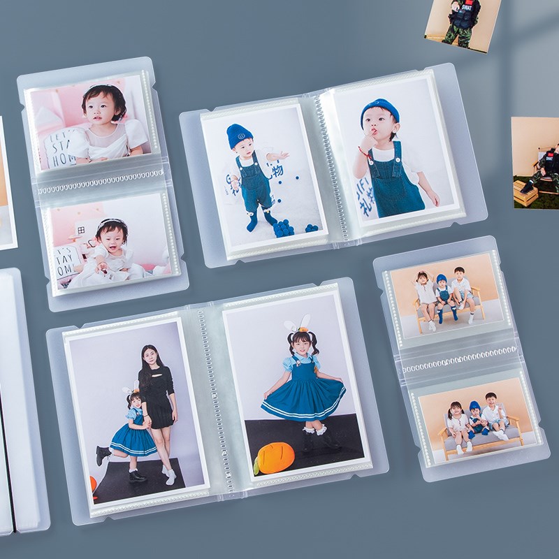 拍立得相册3/4/5/6寸明信片照片相册本册收纳本追星小卡爱豆专辑