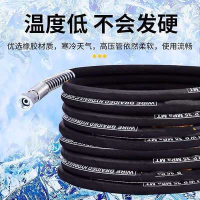 无气喷涂机高压管腻子管带钢丝的软管子对接头喷漆机配件大全通用