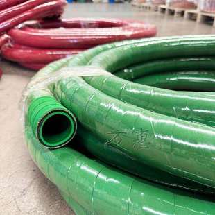 红色绿色无碳胶管内径51mm外径67mm电炉上绝缘6KV10KV过温水胶管