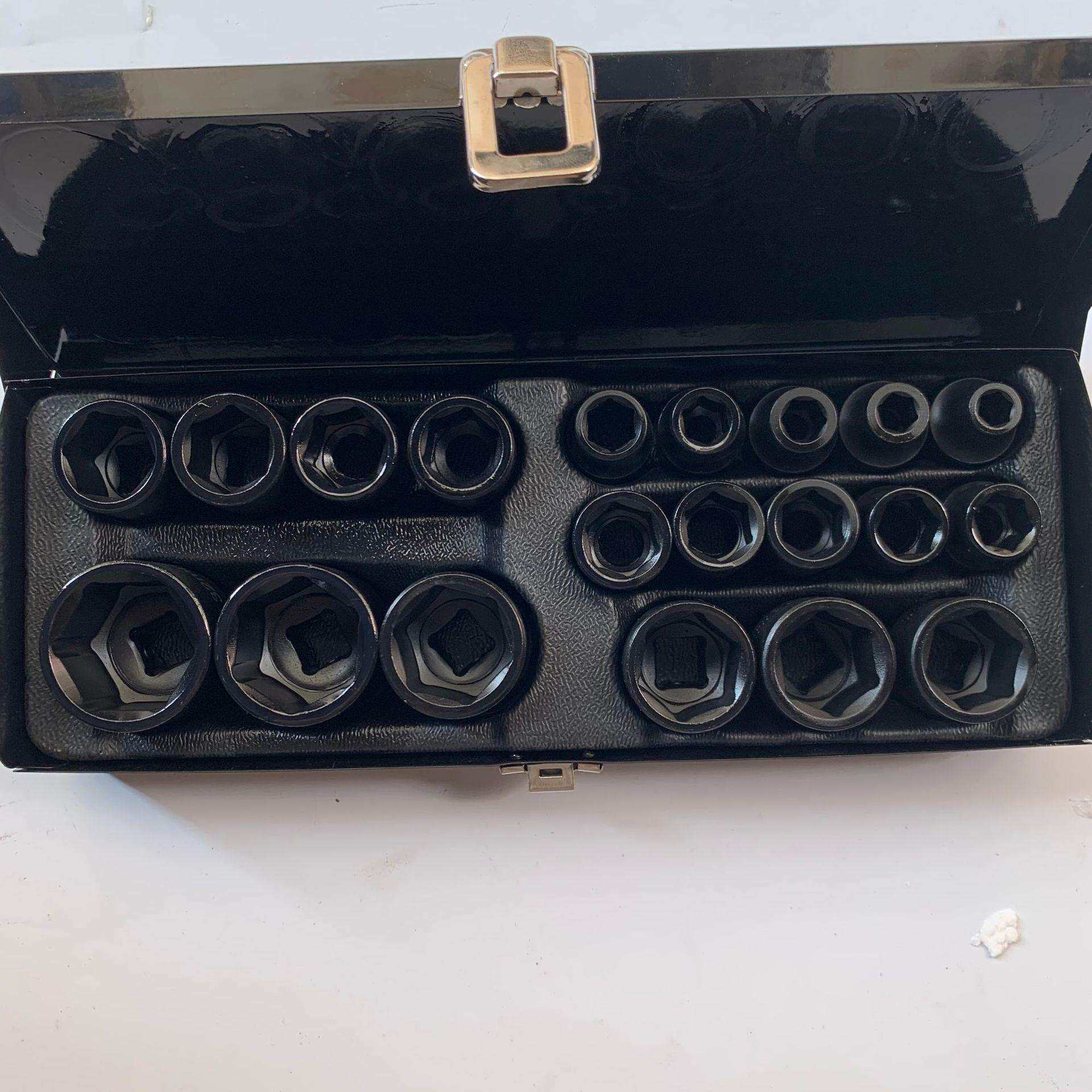 短套筒1/2气动电动扳手套筒配件六角8m-32mm大飞套头套筒