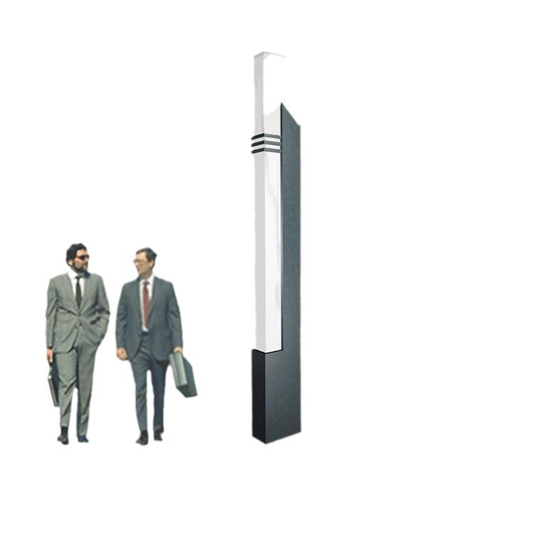 邦庭路灯庭院灯欧式灯LED室外景观灯防水路灯别墅公园铸铝不锈防