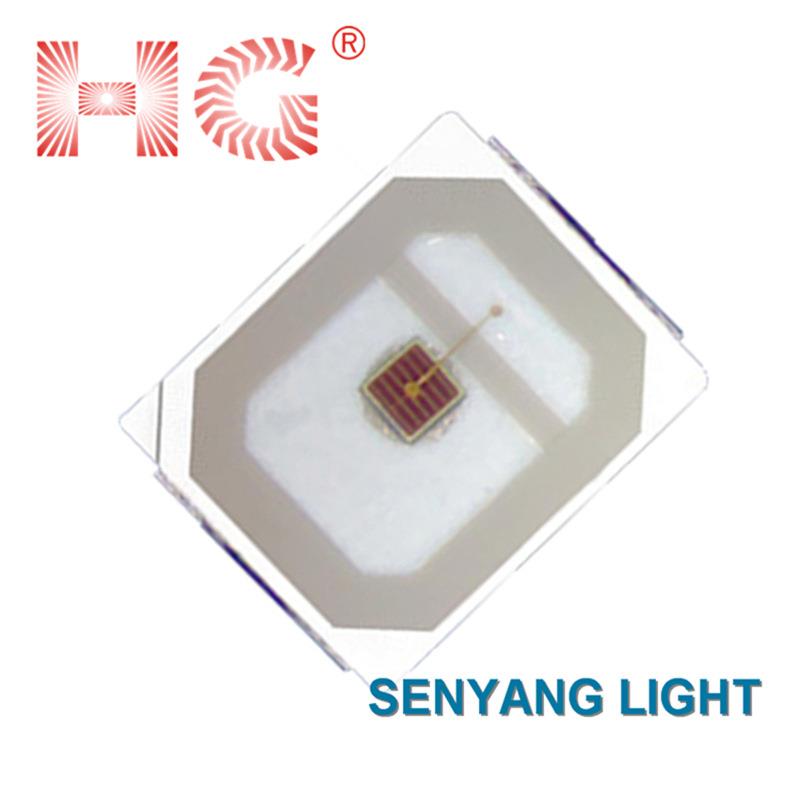 厂家2835红光贴片灯珠8-10LM三安14mil芯片 0.2W贴片光源led灯珠