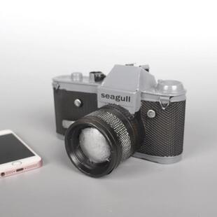 复古怀旧7080年代老式相机模型铁艺酒吧橱窗陈列摆件影楼摄影道具