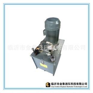 液压站液压系统液压泵站7.5W立十通径手动阀手溢100L液压动力站