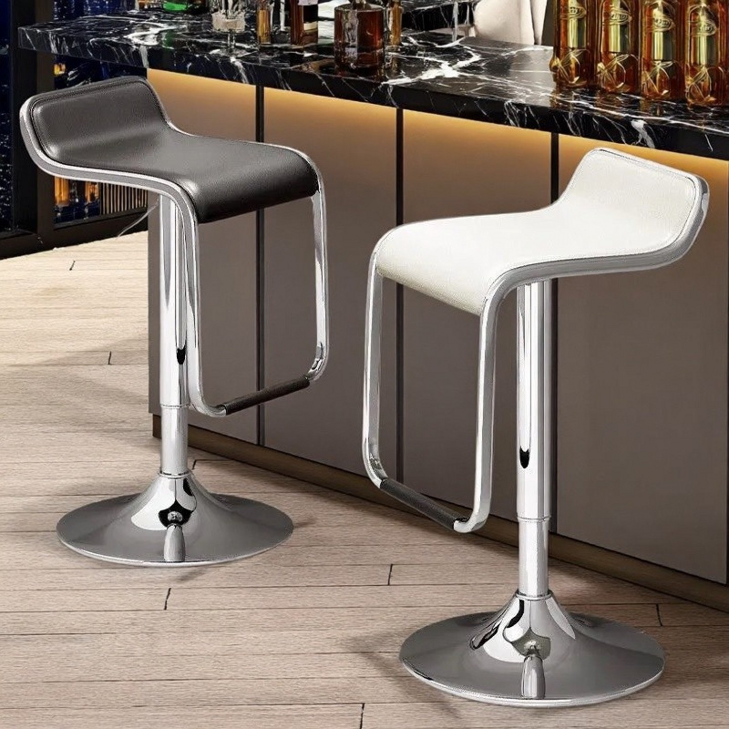 升降旋转吧台椅高脚凳