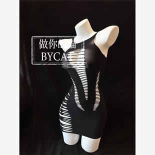 春忆渐浓 连体贴身可撕睡衣镂空连体背心式带镂空性感睡衣合集