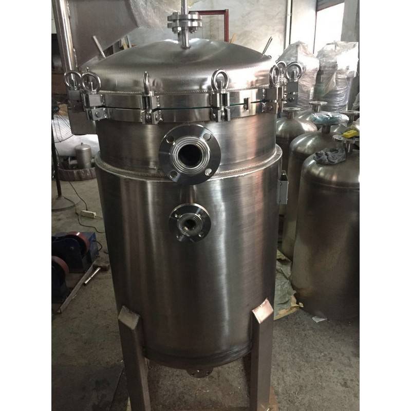 BWDL-5P-2.5M2保温夹套袋式过滤器不锈钢多袋过滤器袋式过滤器