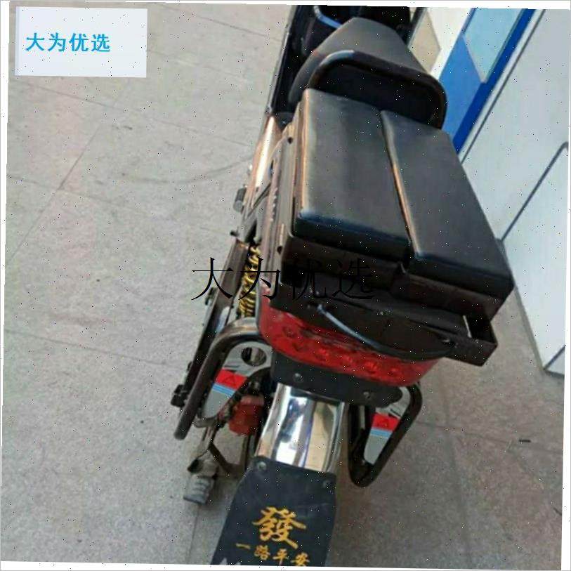 巨龙豪林忠华龙天鹰越野者街跑载重电动电瓶车加厚X前坐垫座包配,
