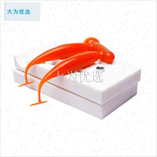 寸鲈鱼T尾模具耐高温精雕软饵模具硅胶 HPVC TPE 热融注射模具.