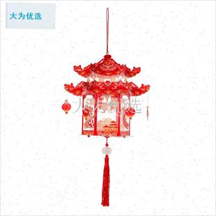 年灯笼春节灯笼儿童m手提2026款花灯灯笼diy手工材料包古风宫灯.