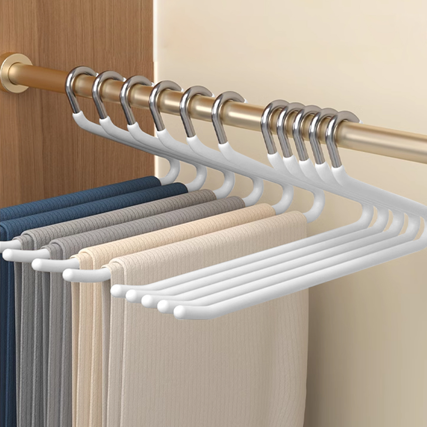 鹅型裤架防滑家用挂裤子专用衣架