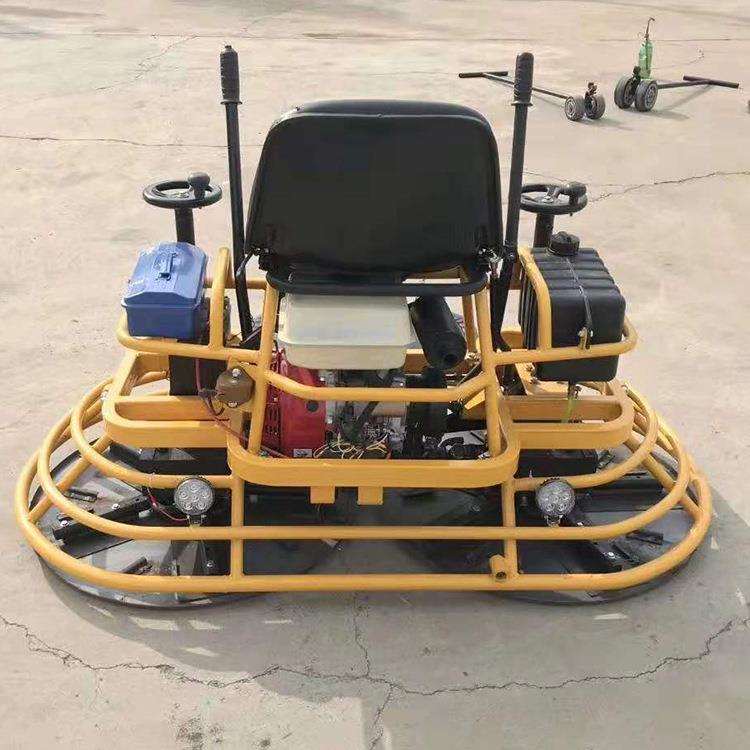 汽油座驾式磨光机双磨盘800型1000型多规格混泥土地面抹光机