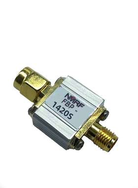 1420MHz 射电天文专用SAW带通滤波器，80MHz带宽，SMA接口滤波器