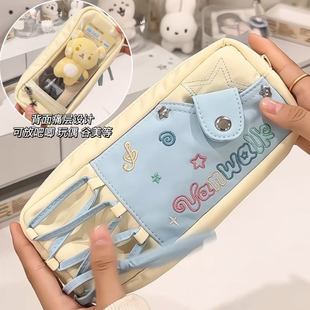 多巴胺痛包笔袋高颜值ins风女生2025新款大容量小众不撞款文具盒