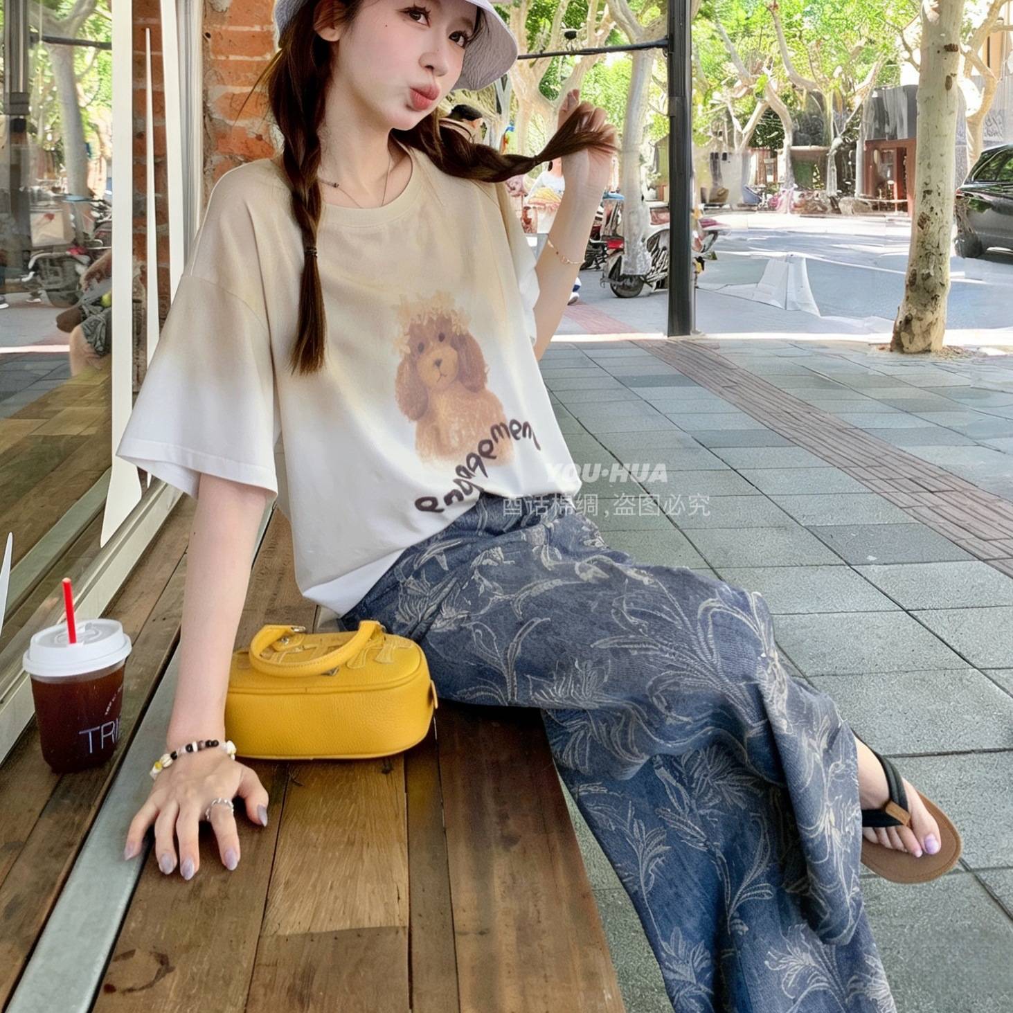 棉绸裤女夏薄款外穿休闲夏日慵懒