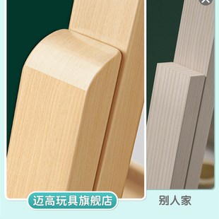 宝宝无尘画画板教学涂鸦可擦画X架磁性写字 儿童小黑板家用支架式